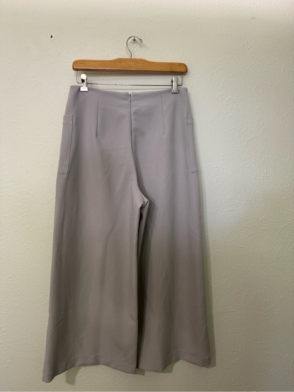 Jason Wu Light Gray Wide Leg Size 8 - Picture 5 of 7